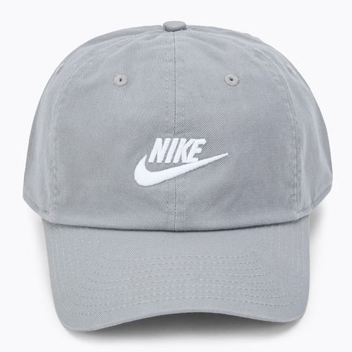 Cappello da baseball Nike Club Unstructured Futura Wash particle grigio/bianco