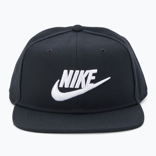 Cappello da baseball Nike Dri-Fit Pro Structured Futura da bambino, nero/bianco/bianco