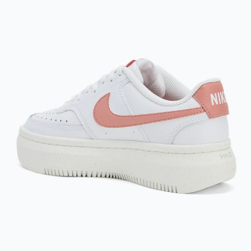 Nike Court Vision Alta scarpe da donna bianco/veloce/rosso polvere di stelle