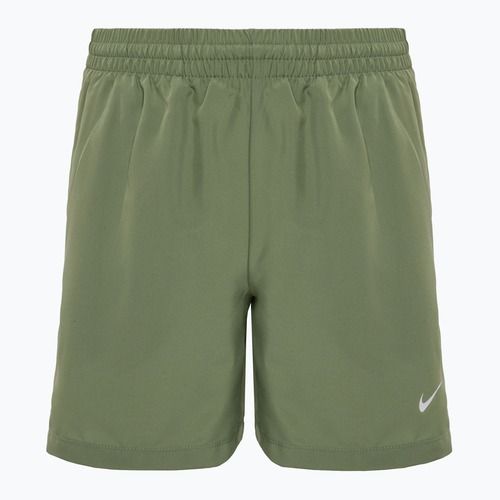 Pantaloncini da allenamento Nike Dri-Fit Multi oil verde/bianco da bambino