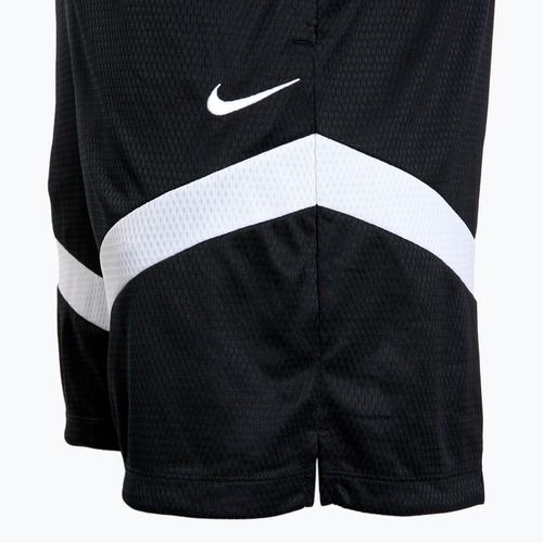 Pantaloncini da basket da uomo Nike Icon Dri-Fit 8" nero/nero/bianco/bianco