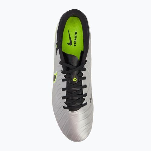 Scarpe da calcio da uomo Nike Tiempo Legend 10 Academy SG-Pro argento/volt/nero