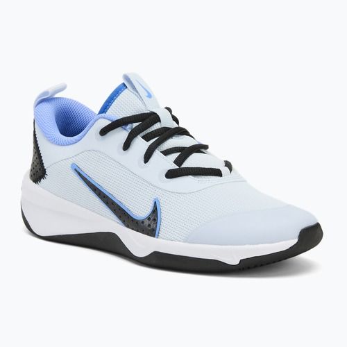 Scarpe da calcio Nike Omni Multi-Court bianco/nero per bambini
