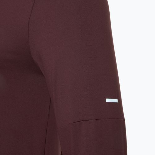 Uomo Nike Dri-FIT Element 1/2-Zip running manica lunga bordeaux cotta
