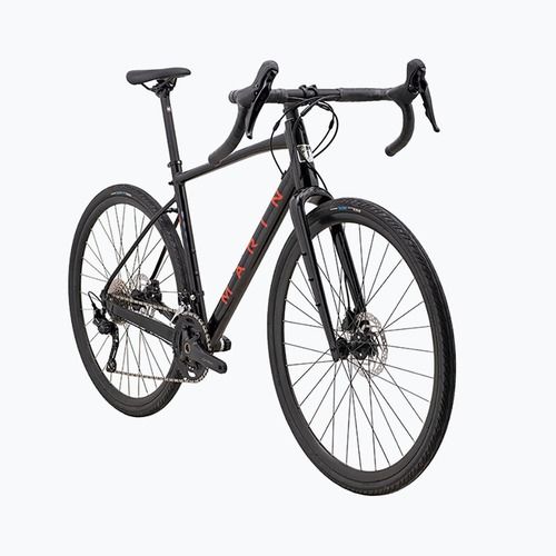 Marin Gestalt 2 700C nero lucido/rosso bici da ghiaia