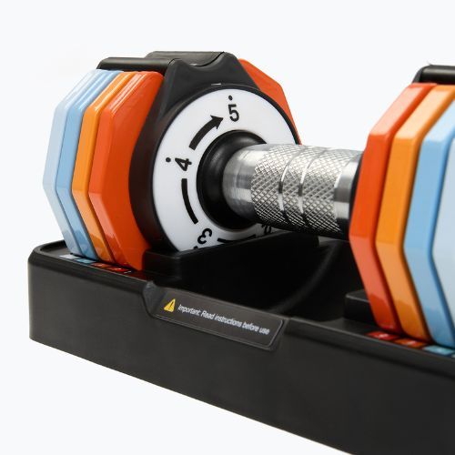 Set di manubri regolabili XTREXO 2 x 5 kg multicolore