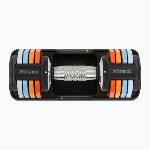 Set di manubri regolabili XTREXO 2 x 5 kg multicolore