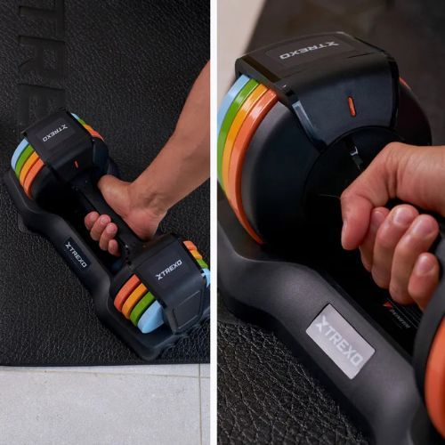 Manubrio regolabile XTREXO 11,5 kg multicolore