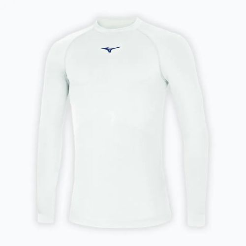 Mizuno Uni Core uomo a maniche lunghe da running bianco/marino