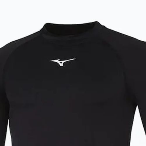 Mizuno Uni Core nero/bianco da uomo a maniche lunghe per la corsa
