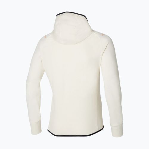 Giacca da corsa Mizuno Warmalite Hybrid Full Zip uomo immacolata