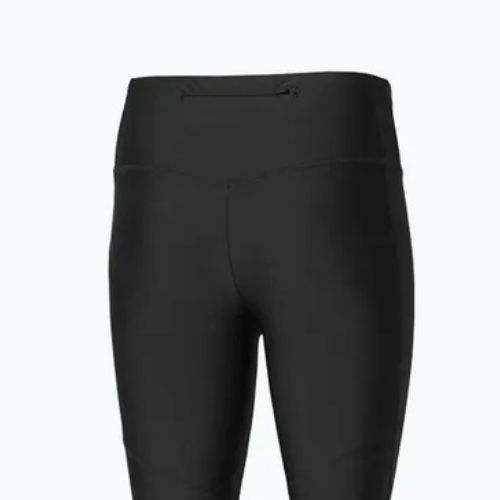 Leggings da corsa da donna Mizuno Impulse Core Long nero/albicocca ghiaccio
