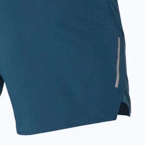 Pantaloncini da corsa Mizuno Aero 4.5 blue wing teal da uomo