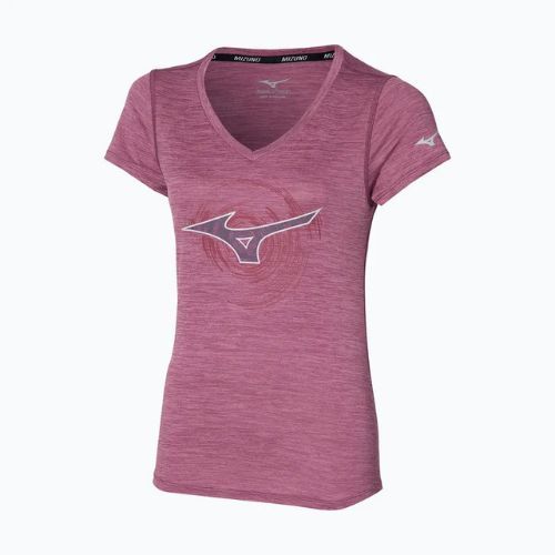 Maglia da corsa da donna Mizuno Impulse Core RB Tee viola quarzo