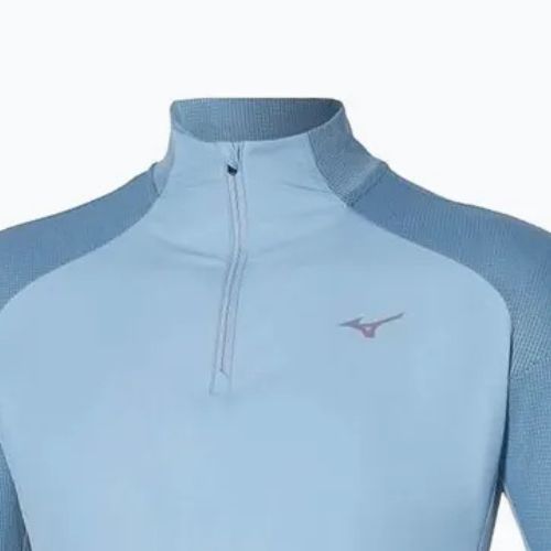 Mizuno Hybrid uomo manica lunga da corsa blu parigino
