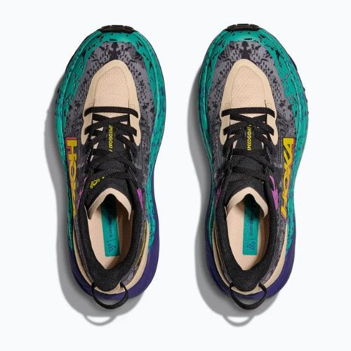 Scarpe da corsa da donna HOKA Speedgoat 6 farina d'avena/mountain iris