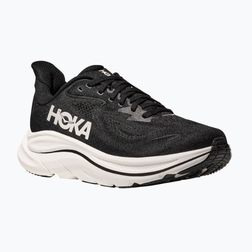 Scarpe da corsa da donna HOKA Clifton 10 Wide nero/bianco