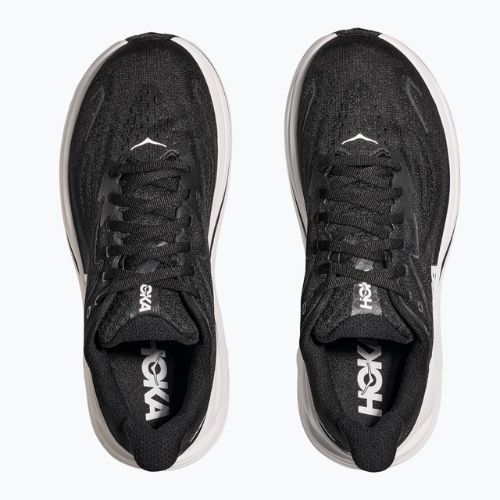 Scarpe da corsa da donna HOKA Clifton 10 nero/bianco