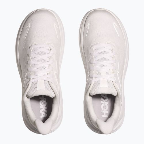 Scarpe da corsa da donna HOKA Clifton 10 bianco/bianco