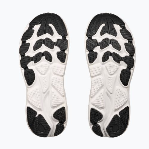 Scarpe da corsa da uomo HOKA Clifton 10 Wide nero/bianco