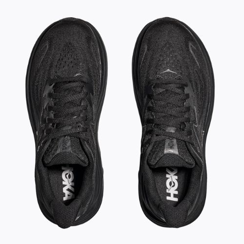 Scarpe da corsa da uomo HOKA Clifton 10 nero/nero