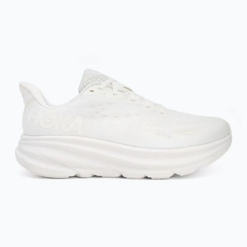 Scarpe da corsa da donna HOKA Clifton 9 Wide bianco/bianco