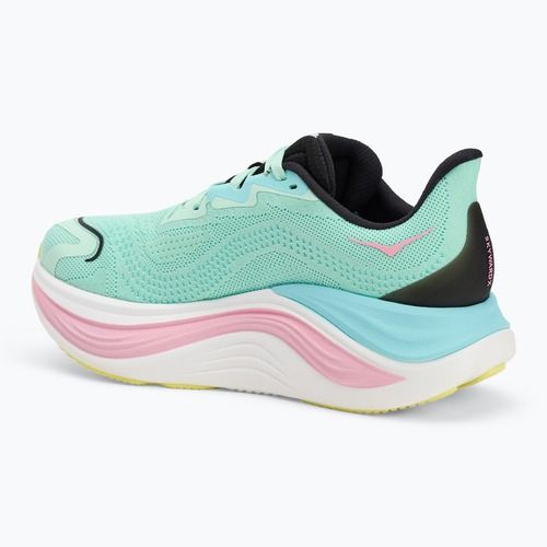 Scarpe da corsa da donna HOKA Skyward X menta fluorite/scintilla blu