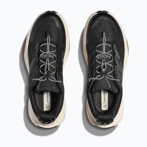 Scarpe da corsa da uomo HOKA Transport nero/alabastro
