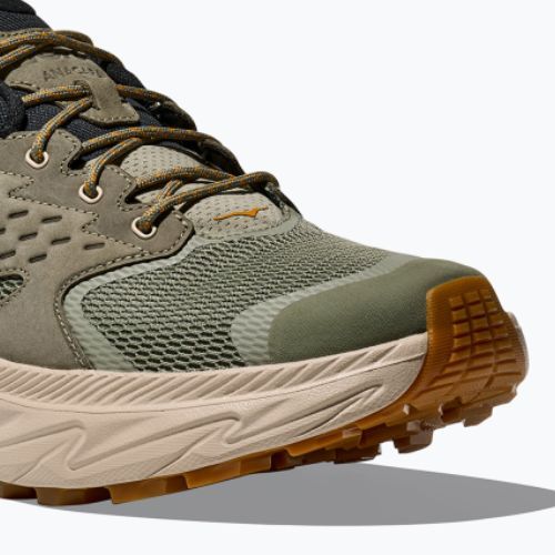 HOKA scarpe da trekking da uomo Anacapa 2 Low GTX muschio marino/calce d'avena