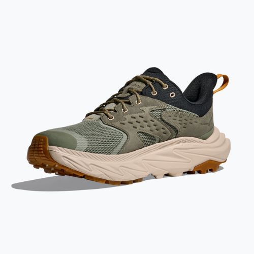 HOKA scarpe da trekking da uomo Anacapa 2 Low GTX muschio marino/calce d'avena