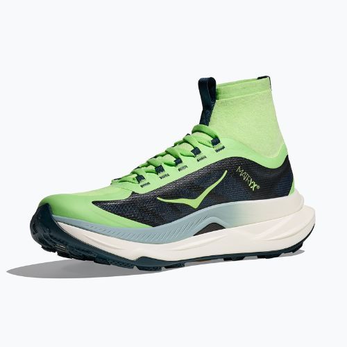 Scarpe da corsa HOKA Tecton X 3 da uomo, mela crostata/blu crepuscolo