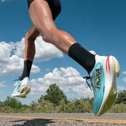 HOKA Cielo X1 2.0 scarpe da corsa gelo/nero