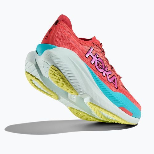 HOKA Mach X 2 scarpe da corsa da uomo grapefuit/corallo elettrico