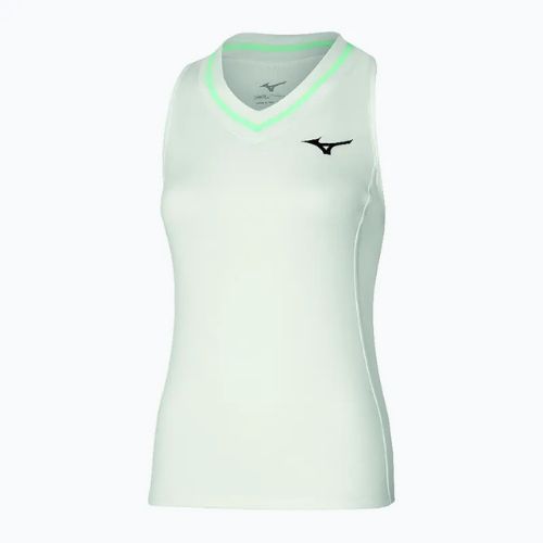 Maglietta Mizuno Frontier Tank W bianco/blu da donna
