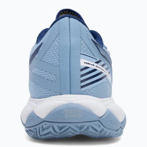 Scarpe da tennis donna Mizuno Wave Enforce Tour 2 CC bel air blue/ white/ bellwether blue