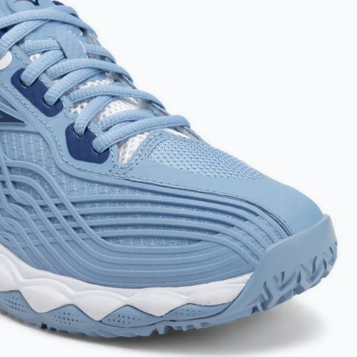 Scarpe da tennis donna Mizuno Wave Enforce Tour 2 CC bel air blue/ white/ bellwether blue