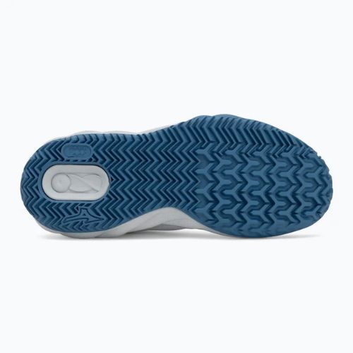 Scarpe da tennis da donna Mizuno Wave Enforce Court CC bianco/blu parigino/ plein air