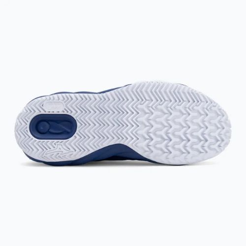 Scarpe da tennis da uomo Mizuno Wave Enforce Court CC blu bellwether/bianco/blu fjord