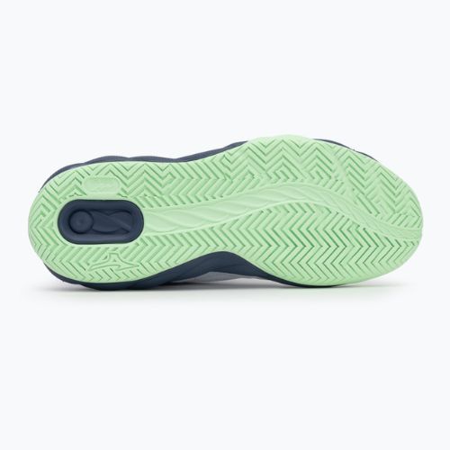 Scarpe da tennis da uomo Mizuno Wave Enforce Court AC bianco/indaco vintage/ neo mint