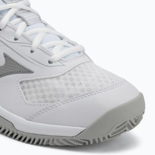 Scarpe da tennis da donna Mizuno Break Shot 5 CC bianco/grigio finale/nebbia di porto