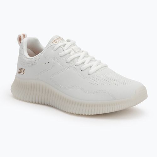 SKECHERS scarpe da donna Bobs Geo How Marvelous bianco sporco