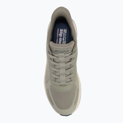 Scarpe SKECHERS Bobs Squad 4 oliva da uomo