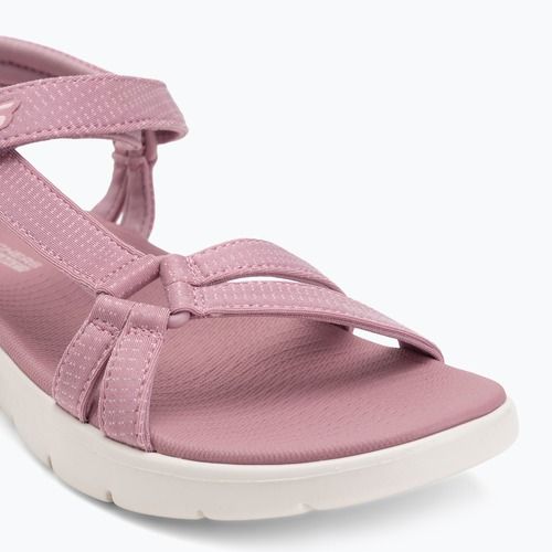 SKECHERS Donna Go Walk Flex Sandalo Sublime Malva