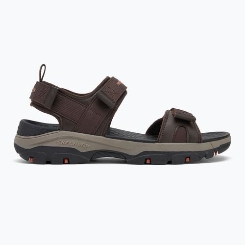 SKECHERS Tresmen Ryer sandali da uomo cioccolato