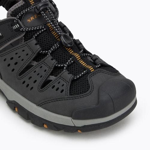SKECHERS sandali da uomo Tresmen Menard nero