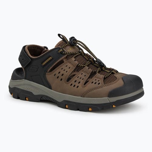 SKECHERS sandali da uomo Tresmen Menard marrone