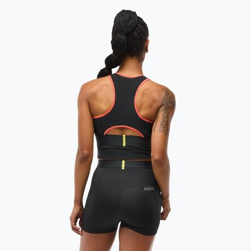 Reggiseno da allenamento HOKA Race Day nero