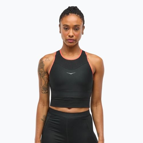 Reggiseno da allenamento HOKA Race Day nero