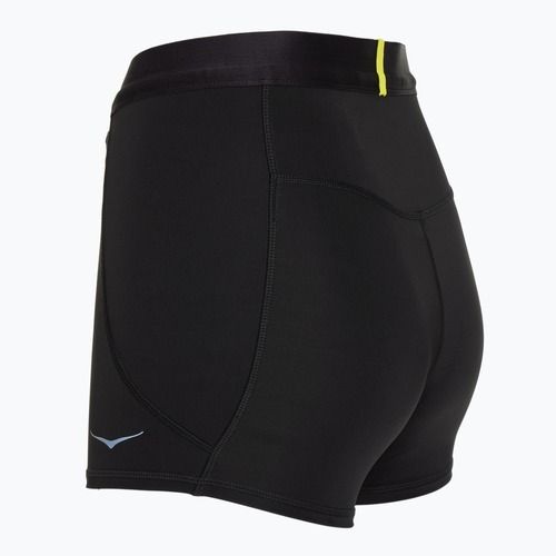 Pantaloncini da corsa da donna HOKA Novafly 3" Knit nero