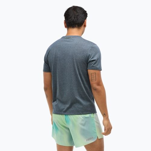 Maglietta da corsa HOKA GlideTech varsity navy da uomo